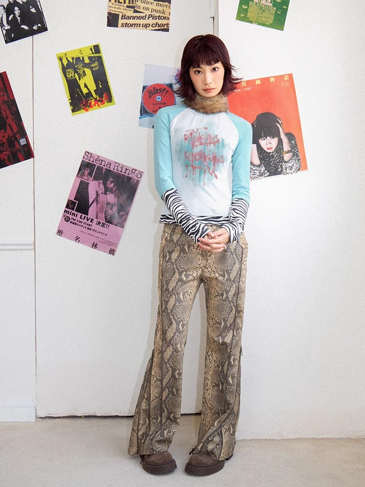 Colorful retro pants【s0000011555】