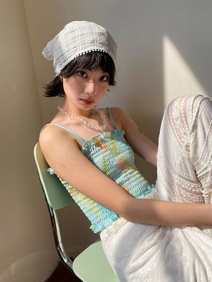 Summer 4-color short camisole【s0000007806】