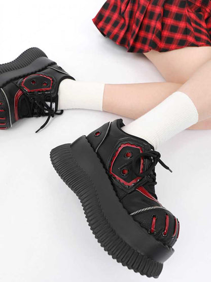 Hot Girl Dark Platform SHOES [S0000010087]