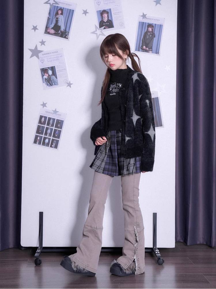 Dark sweet cool slim fit sweater【s0000011300】