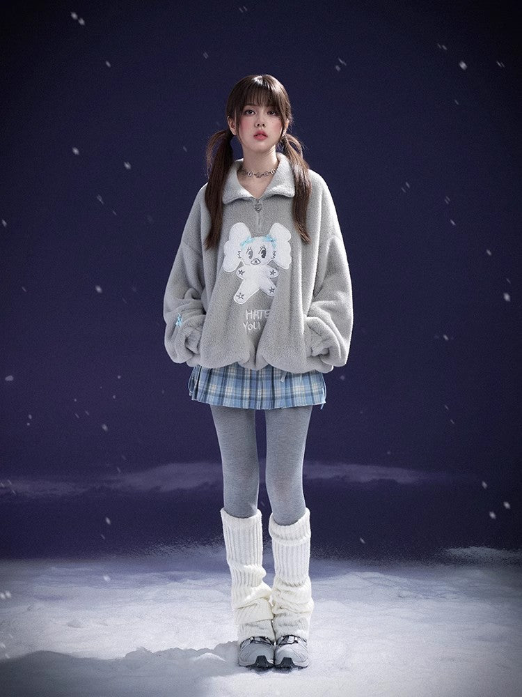 Puppy loose sweater【s0000011093】