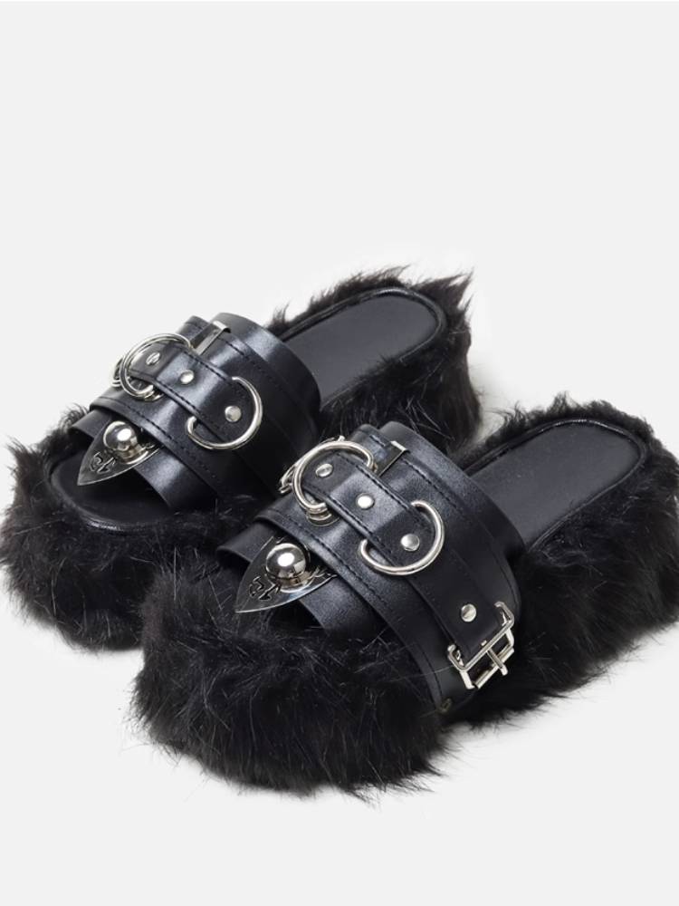 Hot girl platform slippers【s0000009503】