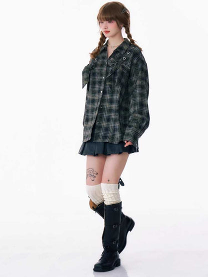 LOOSE PLAID SHIRT [S0000010165]