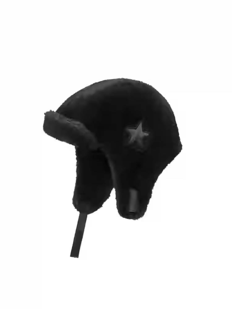 토끼 모피 비행 모자 [S0000011387]