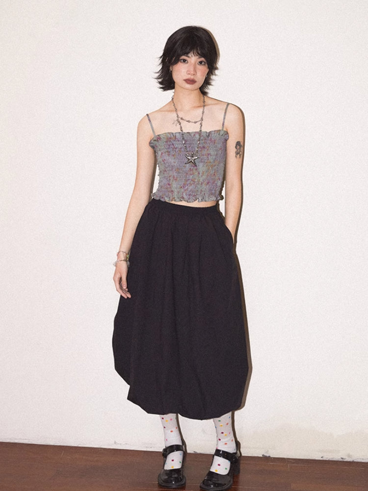 Summer 4-color short camisole【s0000007806】