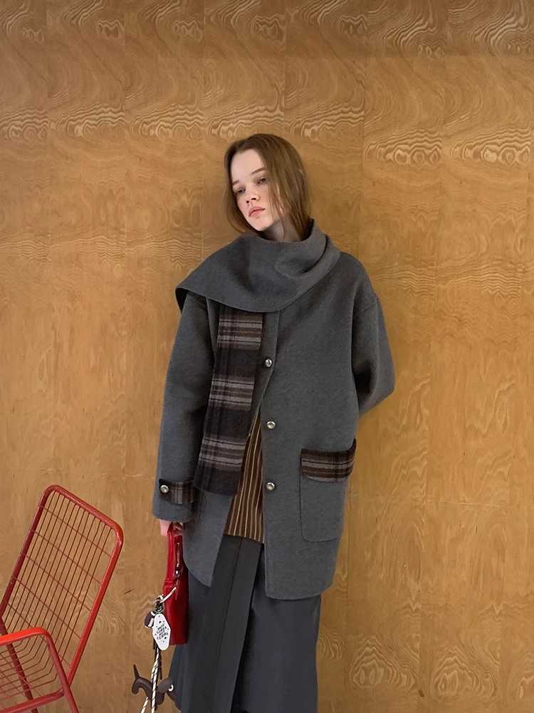 RETRO FASHION WOOL COAT [S0000010815]