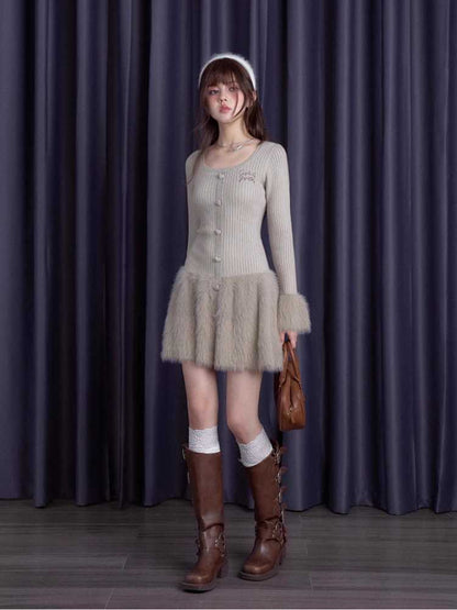 Sweet Knit Dress [S0000010667]