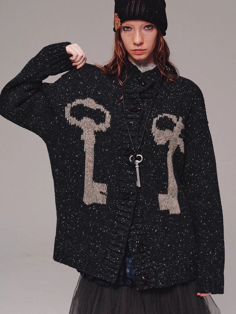 Retro cardigan sweater【s0000011461】
