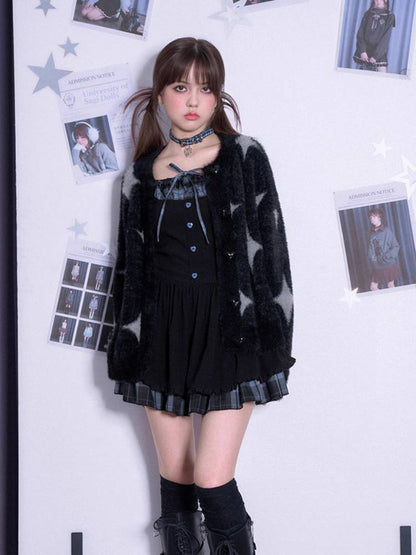 Plaid choker necklace【s0000011288】