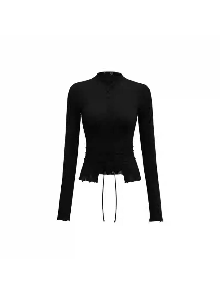 Slim long sleeve T-shirt【s0000011385】