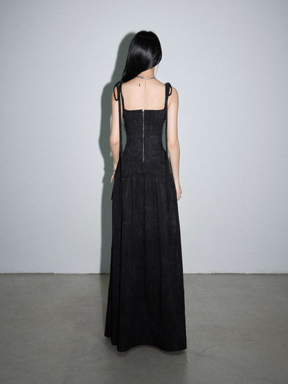 Elegant black dress【s0000009466】