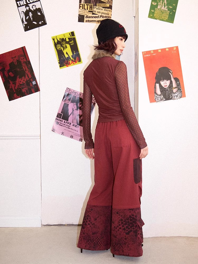 Chemical Girl printed long sleeve T-shirt【s0000011551】