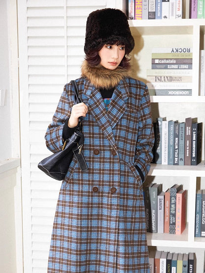 느슨한 격자 무늬 코트 [S0000011306]