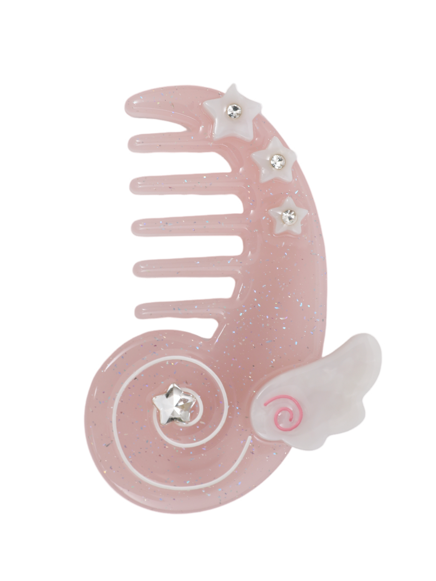 Cute Pink-Blue Comb Hair Clip【s0000013940】