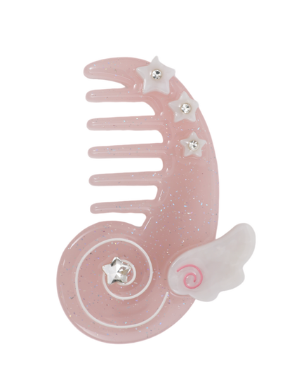 Cute Pink-Blue Comb Hair Clip【s0000013940】