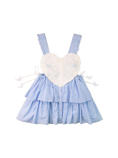 Lolita Rabbit suspenders Apron【s0000002810】