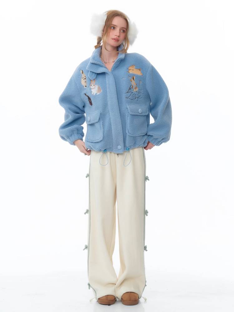 Straight wide leg casual sweatpants【s0000011074】