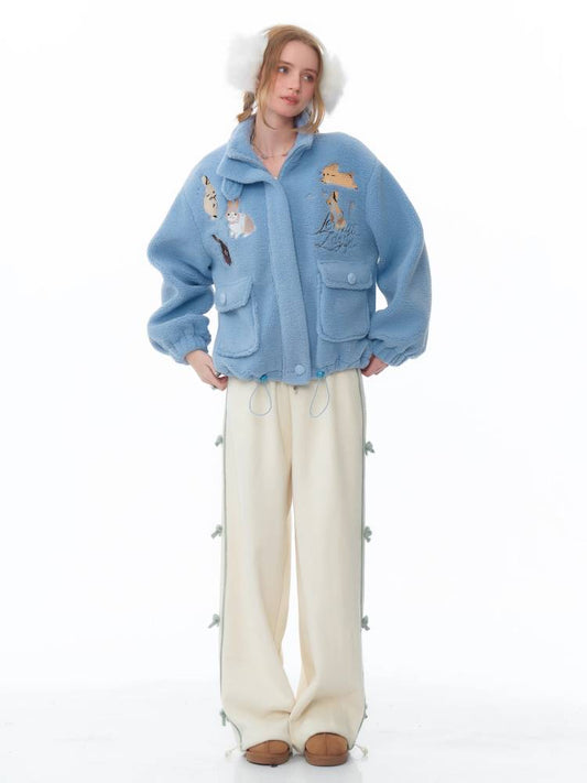 Straight wide leg casual sweatpants【s0000011074】