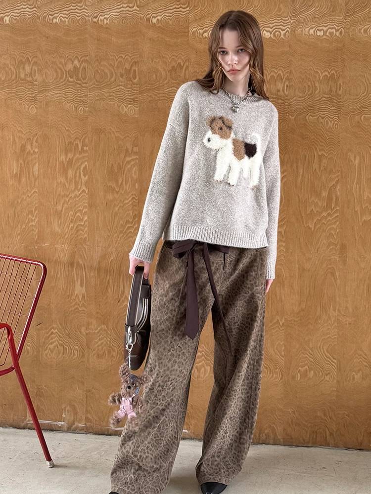 Cute animal sweater【s0000010838】