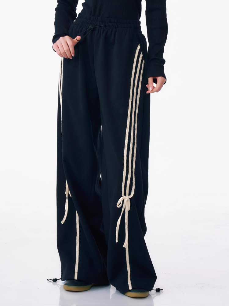 Straight Wide Leg Casual SweatPants [S0000010176]