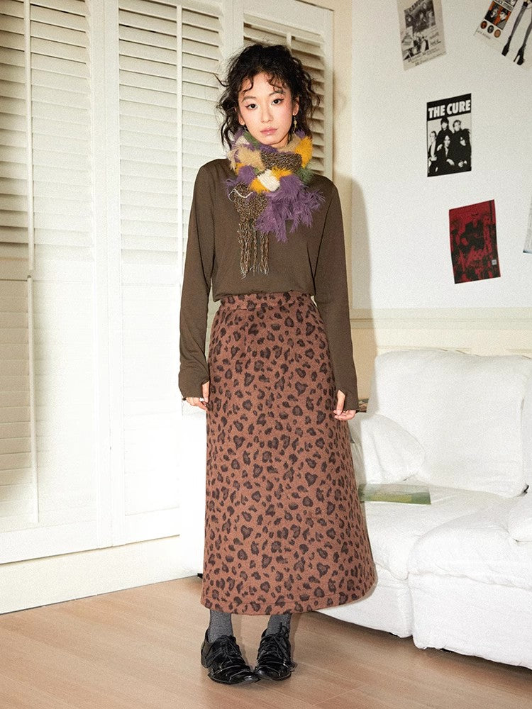 Soft striped scarf【s0000011115】