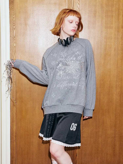 Embroidered sweatshirt【s0000009835】