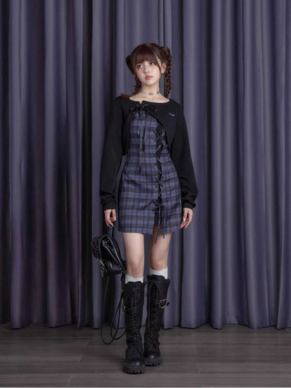 Plaid Dress Set [S0000010668]