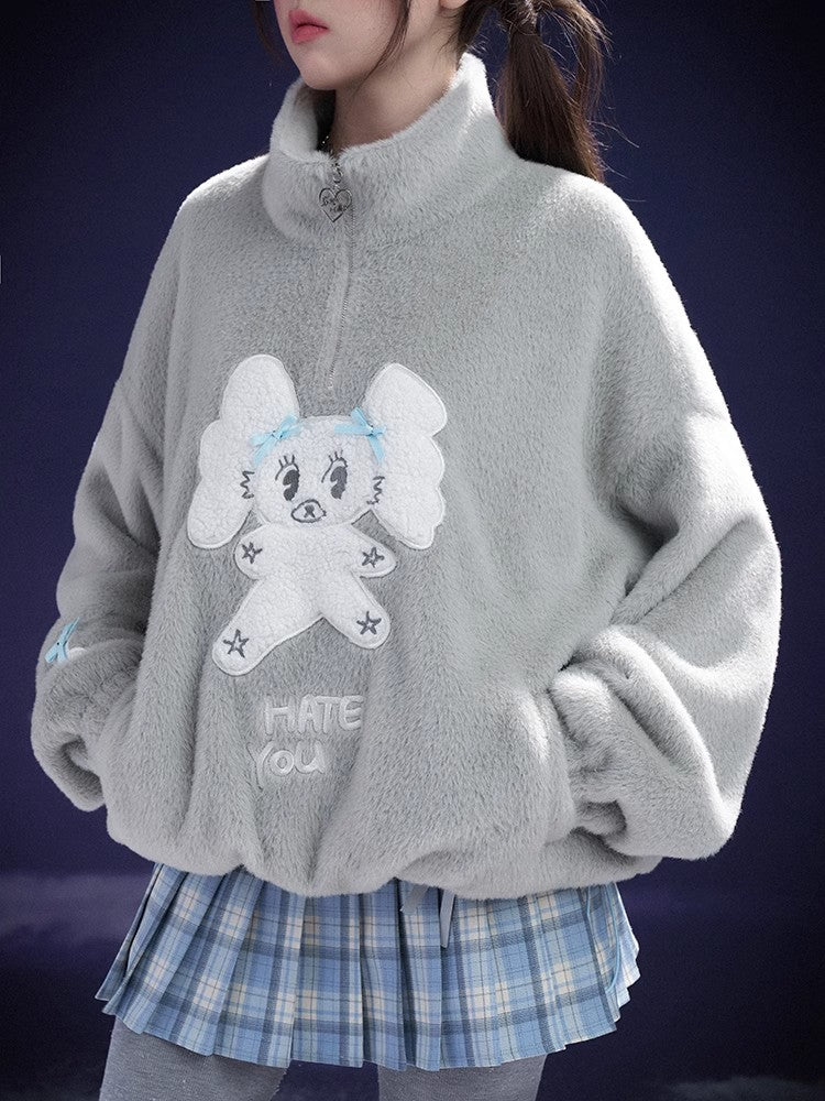 Puppy loose sweater【s0000011093】