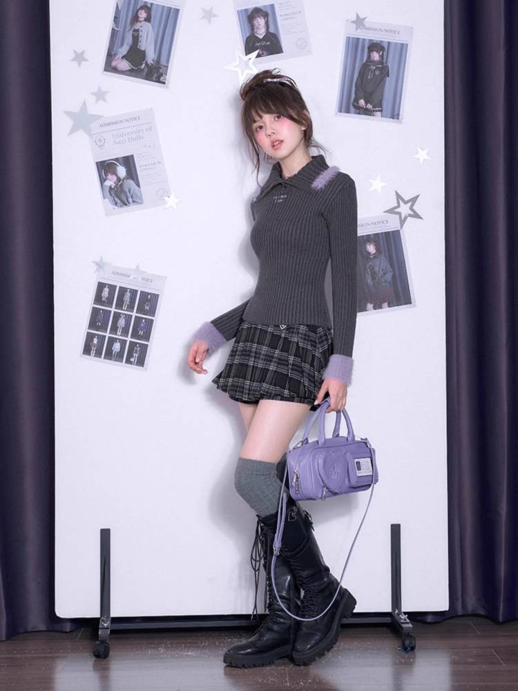 Thin slim fit sweater【s0000011653】