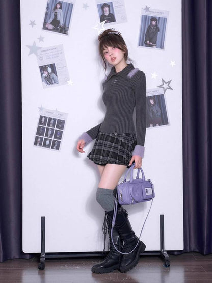 Thin slim fit sweater【s0000011653】