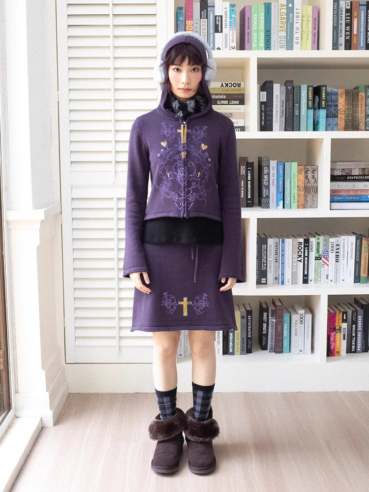 A-line knit skirt【s0000011121】