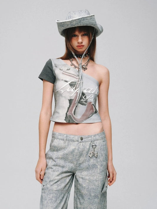 Sweet and spicy short sleeve T-shirt【s0000008384】