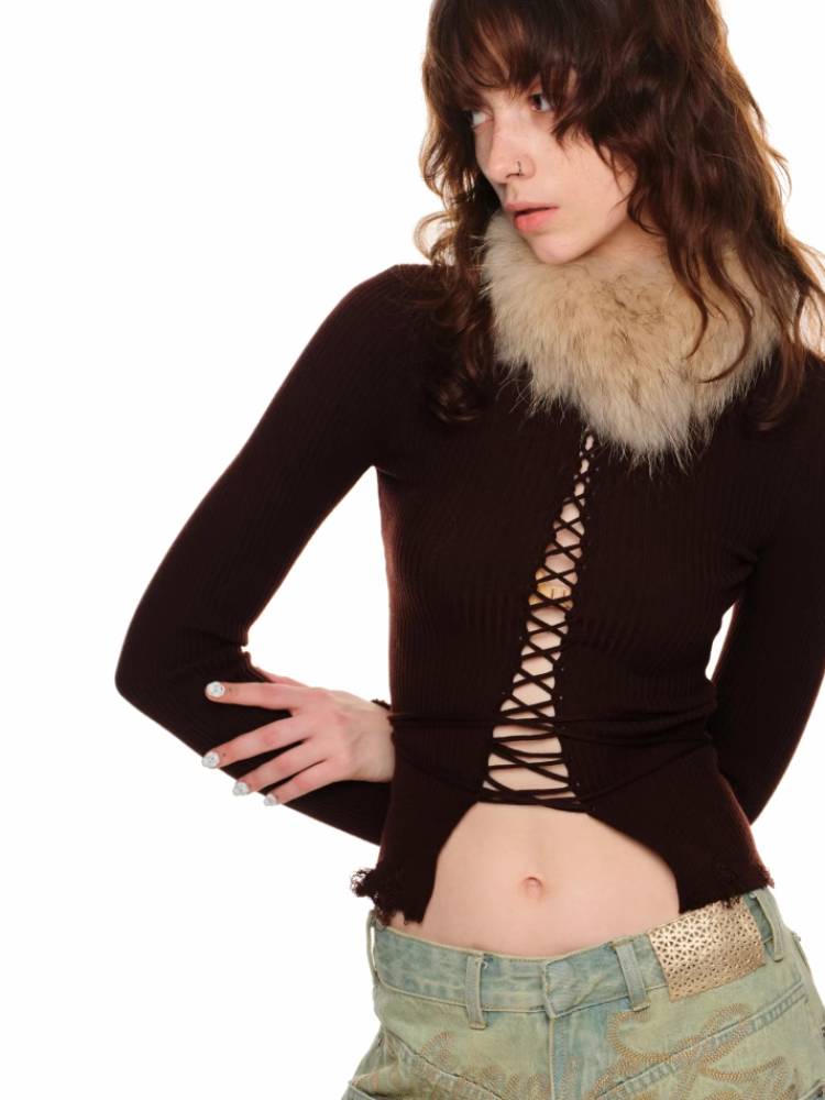 Slim long sleeve T-shirt【s0000011385】