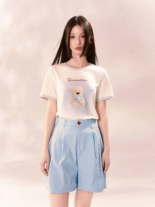 Thin casual wide pants【s0000008409】