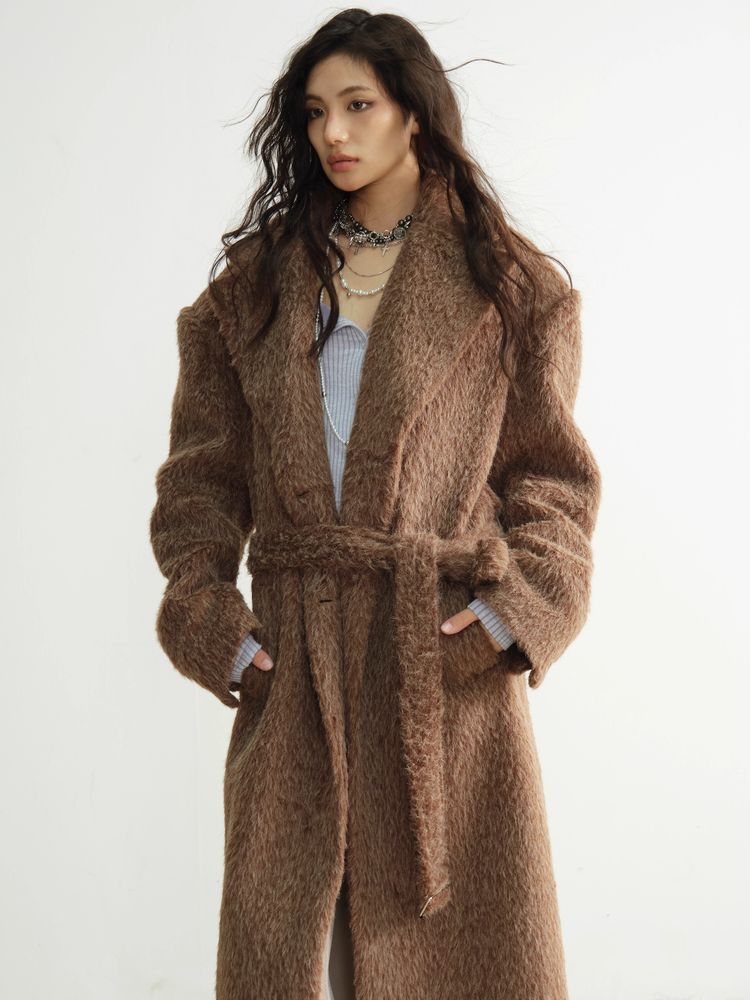 RETRO LONG WOOL COAT [S0000010915]