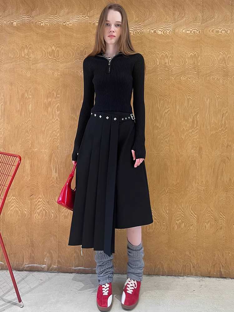 PLEATED LONG SKIRT [S0000010819]