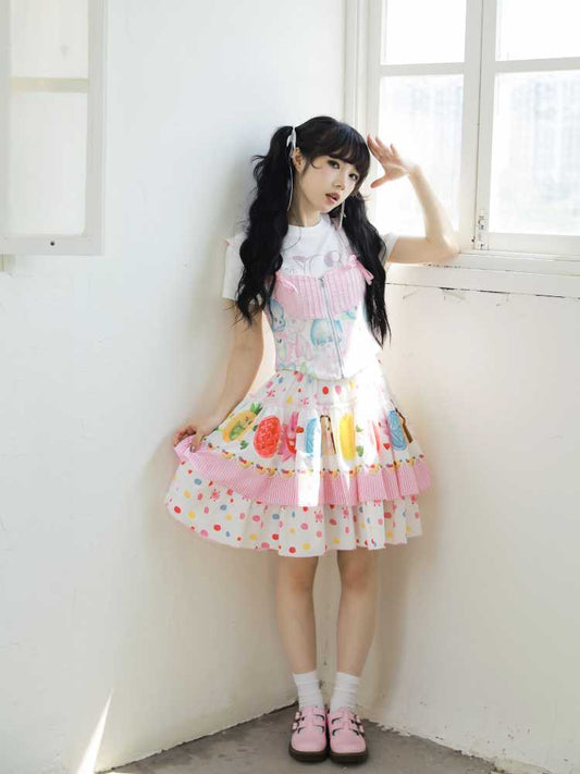 COLORFUL LOLITA SKIRT [S0000010077]