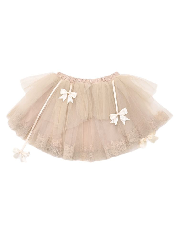 Ballet Mesh Tutu Skirt【s0000002688】