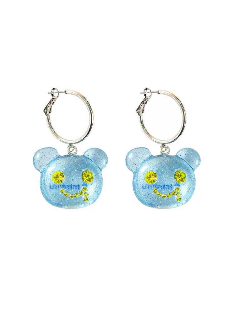 Bear acrylic bead accessory【s0000008325】 