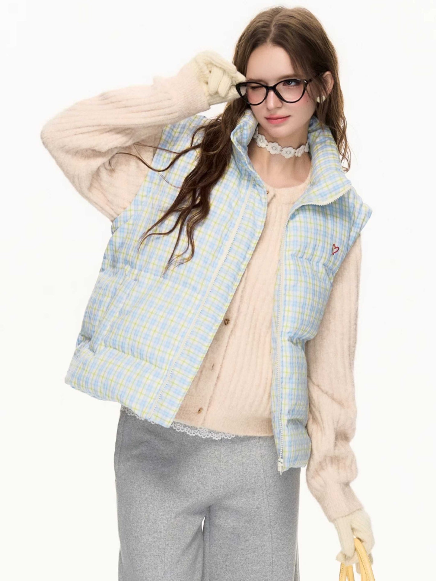 Plaid Short Jacket [S0000010615]