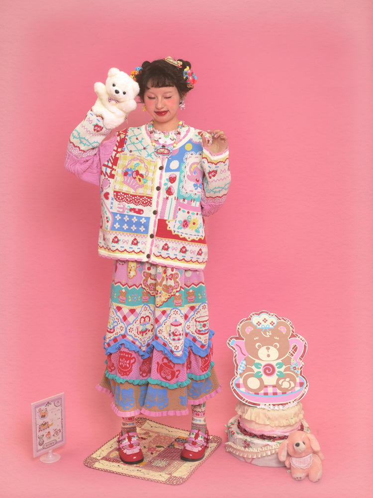 PEPLUM KNIT 가디건 [S0000011330]