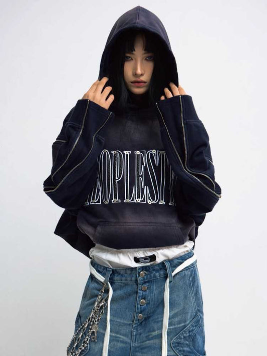 Detachable hooded sweatshirt【s0000009997】