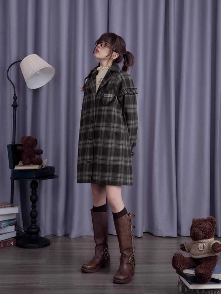 Cute College Style Coat [S0000010694]