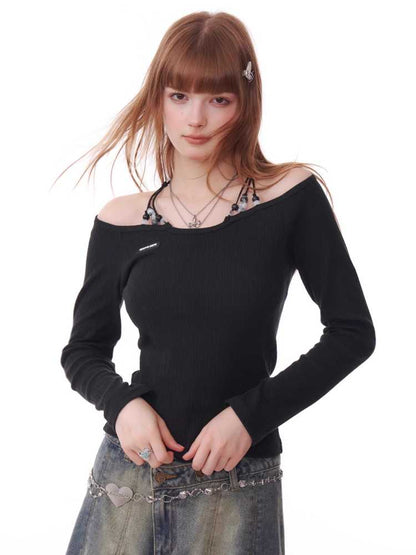 Long Sleeve Knit Shirt [S0000010187]