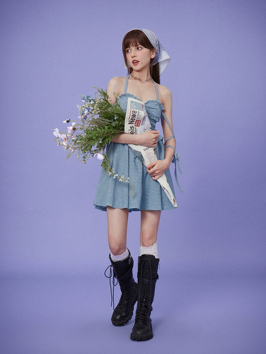 Summer pleated dress【s0000008912】