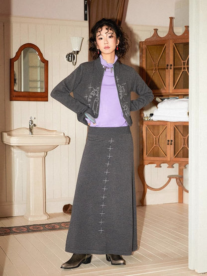 A-line loose long skirt【s0000011114】