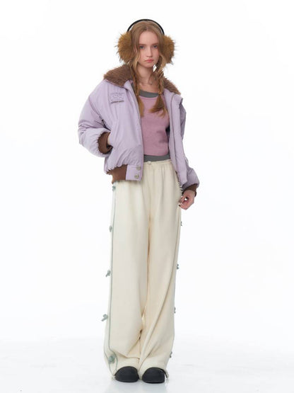 Straight wide leg casual sweatpants【s0000011074】