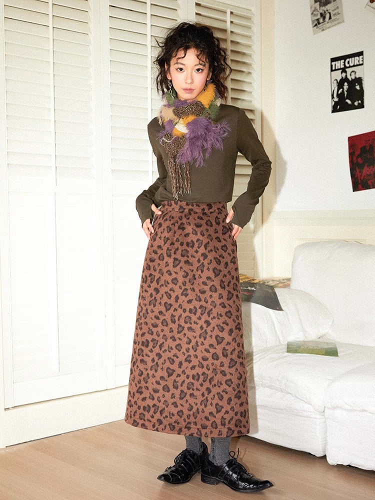 Soft striped scarf【s0000011115】