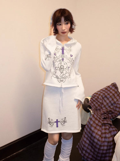 A-line knit skirt【s0000011121】