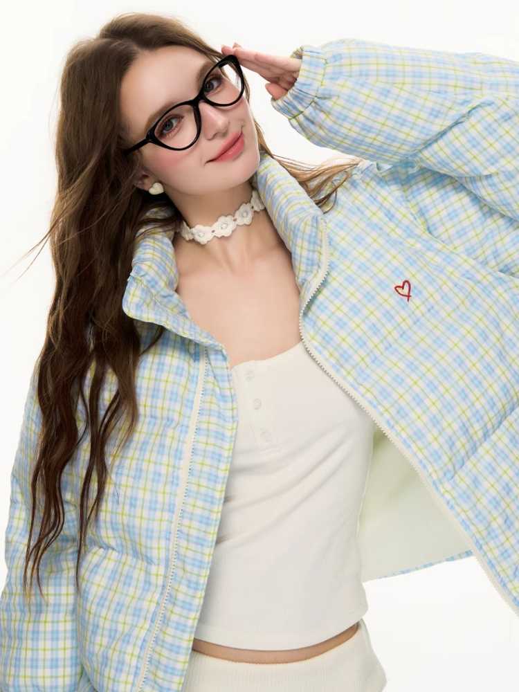 Plaid Short Jacket [S0000010615]